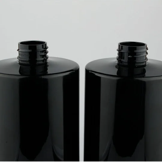 1000ml 32 OZ  pet black gold lotion pump bottle shower shampoo plastic bottles