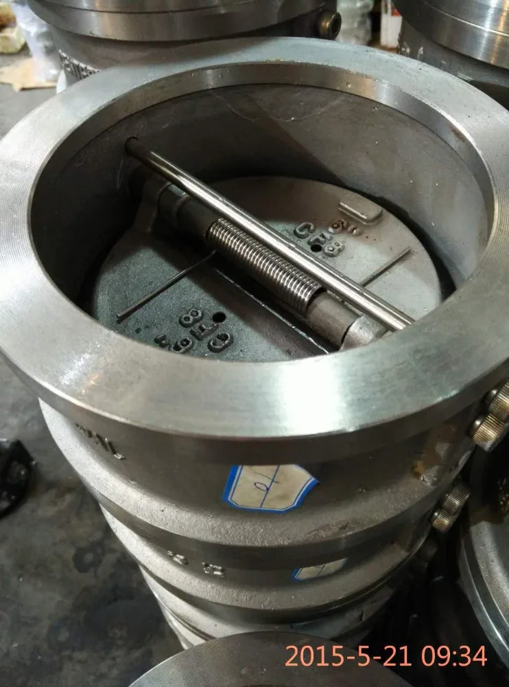 
SS304 Wafer Type double -disc swing Check Valve 