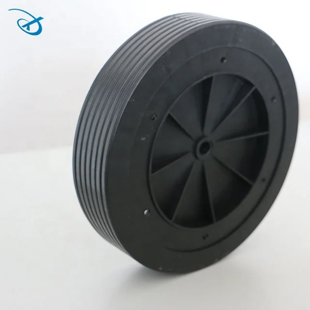 
wide plastic wheels 6 inch for lawn mower 