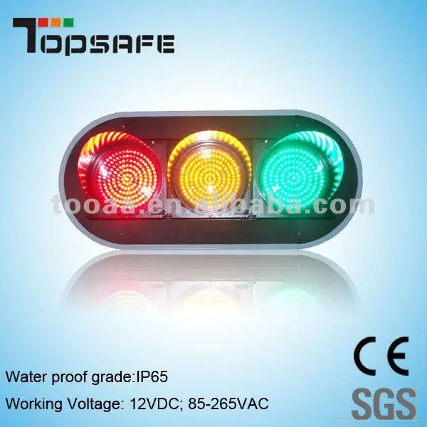 200 мм светодиодный дорожный столб с 3 полными шарами