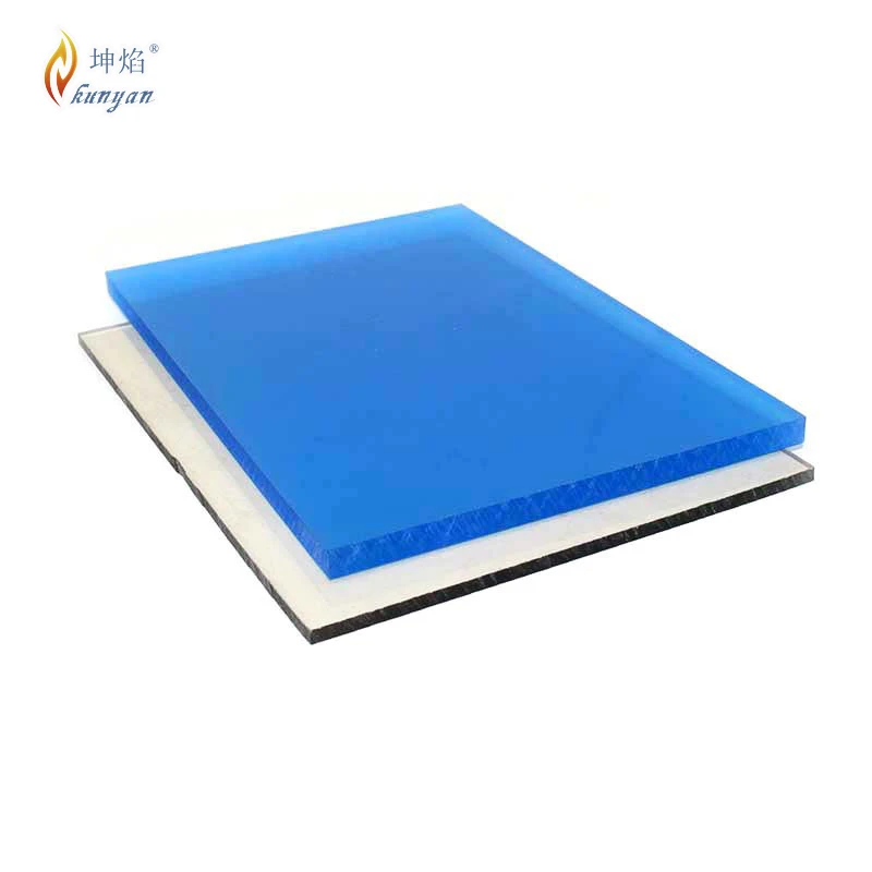 Acrylic transparent balcony plastic sheet for roofing covering