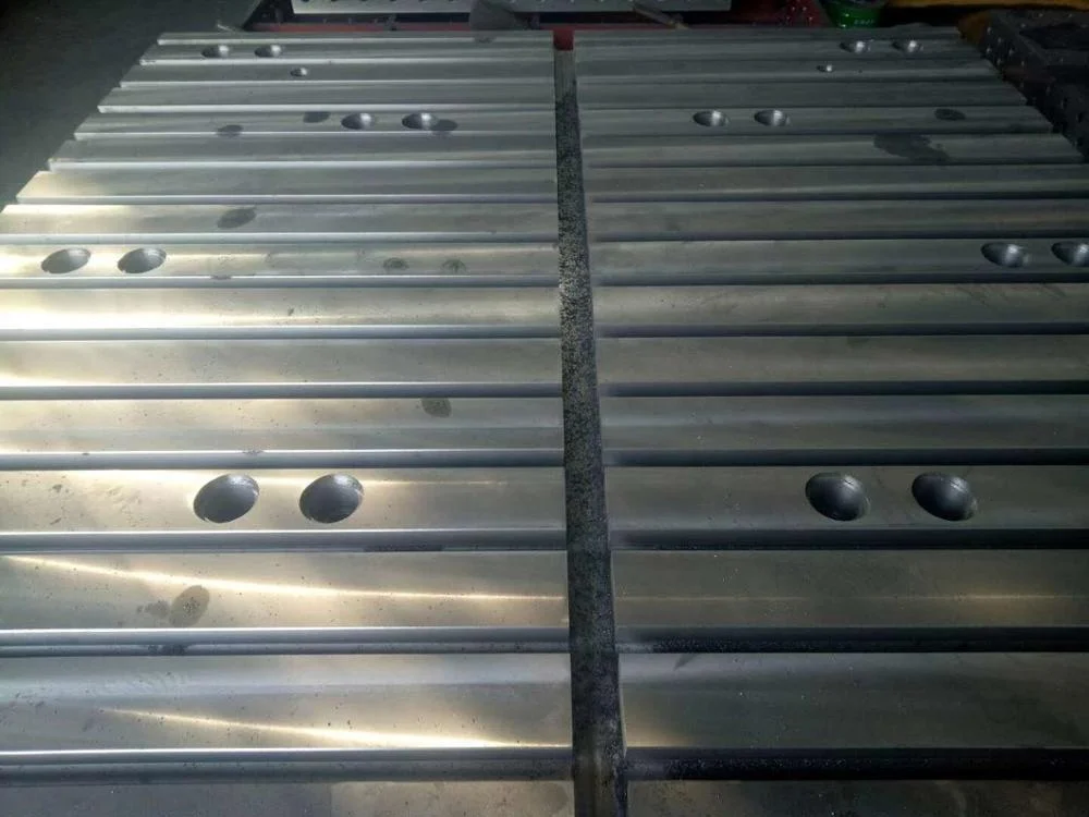 ЧПУ-станок, Чугунный Стол для осмотра, измерительные инструменты с Т-образным пазом