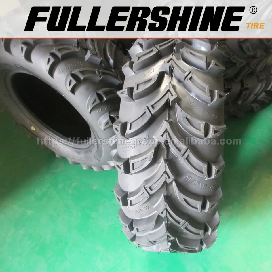 China reliable manufacturer  mud ATV/UTV tire 25x8-12 for LADNFIGHTER/FULLERSHINE BRAND