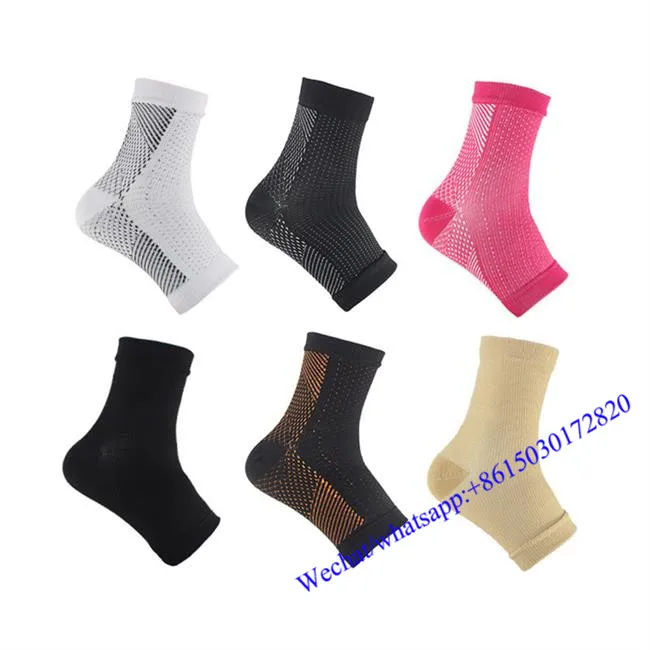 Heel Ankle Arch Support Plantar Fasciitis Compression Socks for Men Women