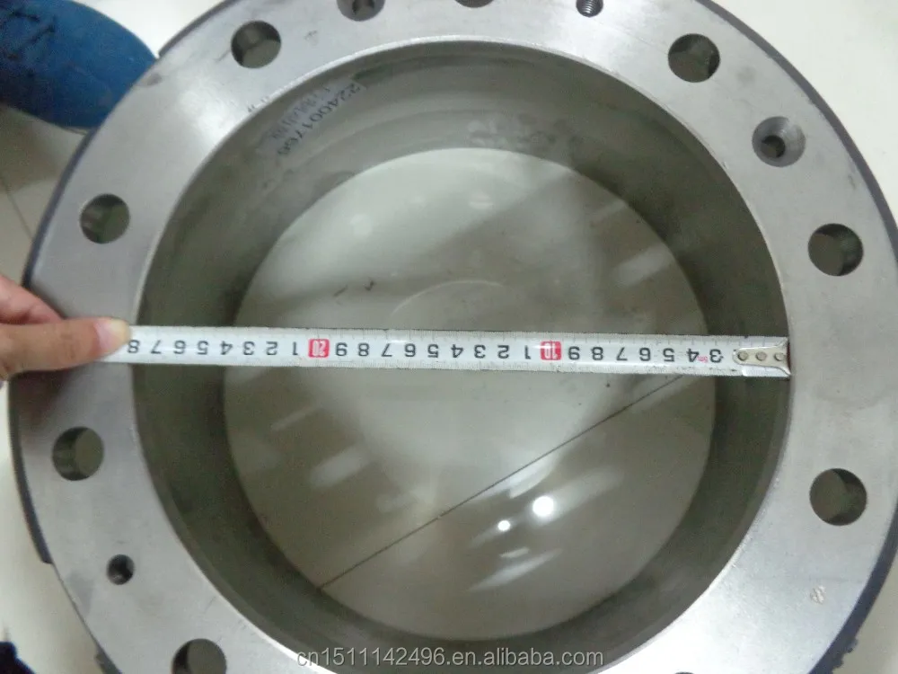 Totally genuine parts Brake Drum Rear 224001766 for Kinglong XMQ6128Y