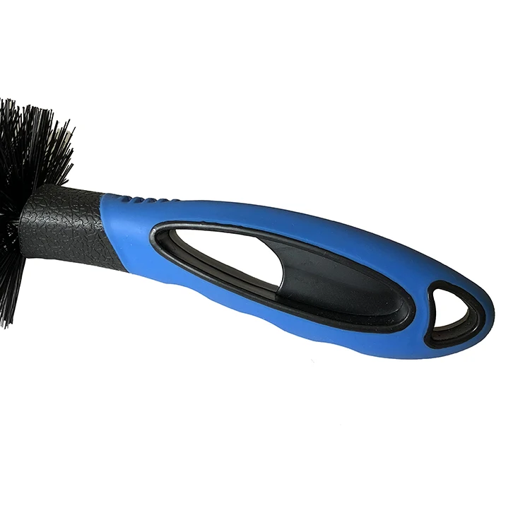 Car Wire Wheel Hub Brush /  Auto Care Premium Luxury Car Tire Wheel Wash Brush /  Vehicle Washing Tool