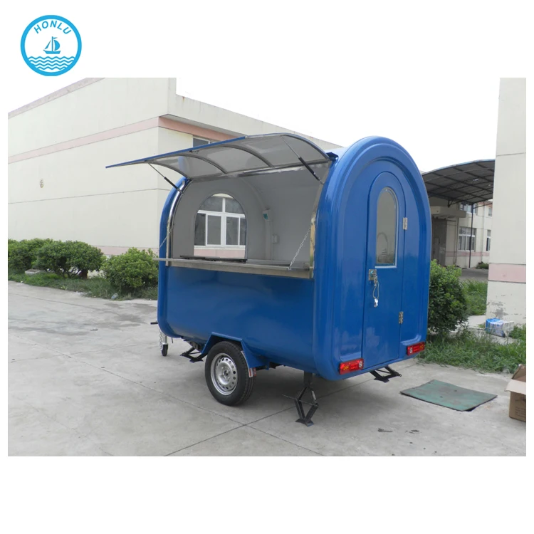 European Bakery Mobile Food Trailer Fast Food Concession Stand Trailer Smoothie Kiosk for Sale