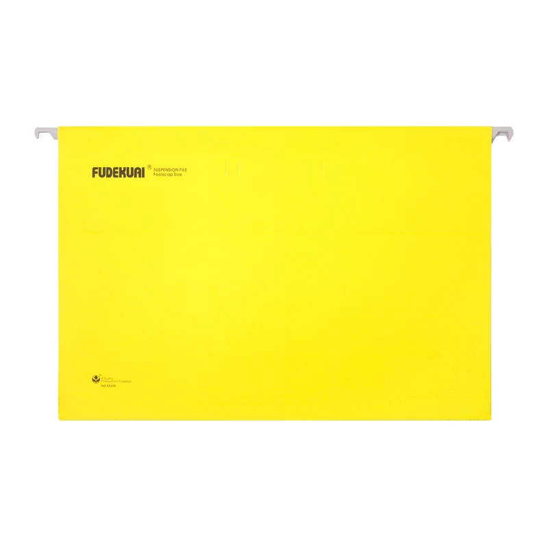 
2018 Fudek filling product custom color suspension hook paper PP hanging file folder 