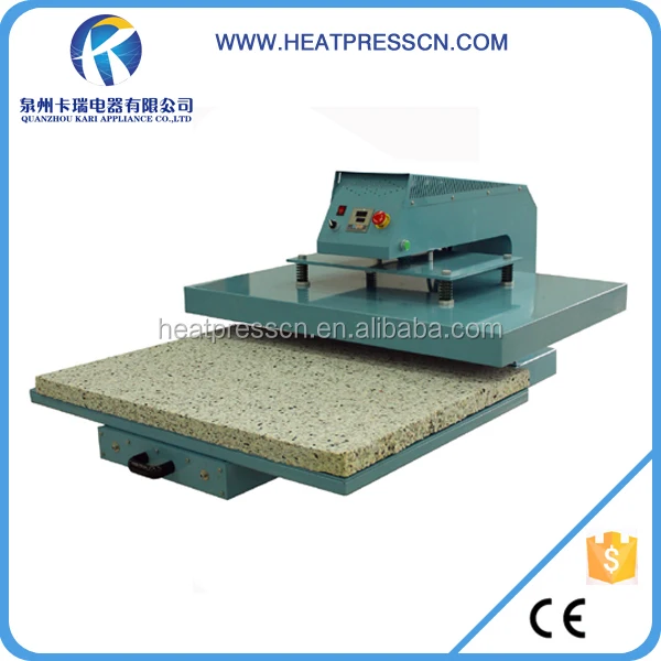 Patches Print FZLC-B5 Pneumatic Garment Press Machine,iron Provided B5 CE Certificate Flatbed Printer Automatic Heating Platen