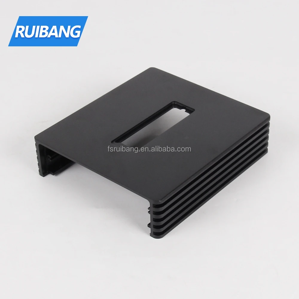 Anodized aluminum extrusion housing diy customized extruded aluminum housing
