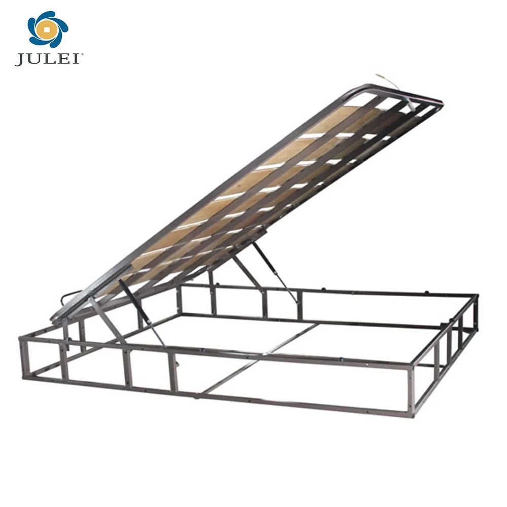 Simple Smart Furniture Foldable Meal Bed Frame With Storage Space