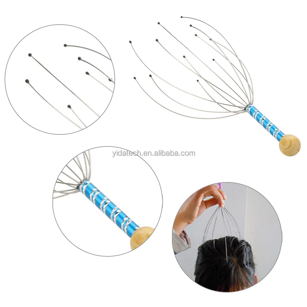 Octopus Scalp Head Massager Massage Equipment Tool Stress Relax Factory Cheap Price