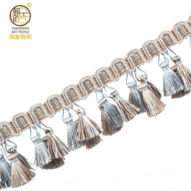 
High quality Europe Fashion Curtain Tassel Fringe Trimming 