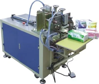 Semi Automatic Sanitary Napkins Adult Baby Diaper Packing Machine Price