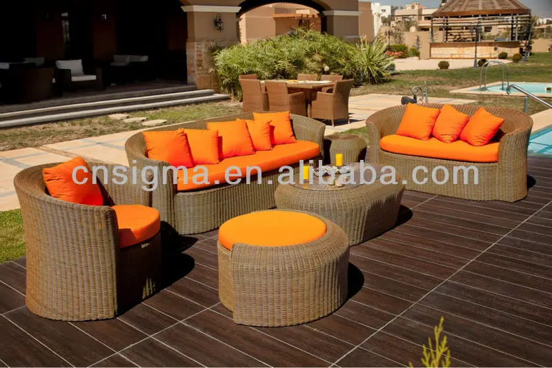 Natual ёивой стиль& обеденный открытый сафари наруёная антикварные диван и кресла