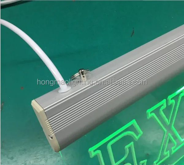 aluminum left right arrow running man escape signs emergency light exit sign for door