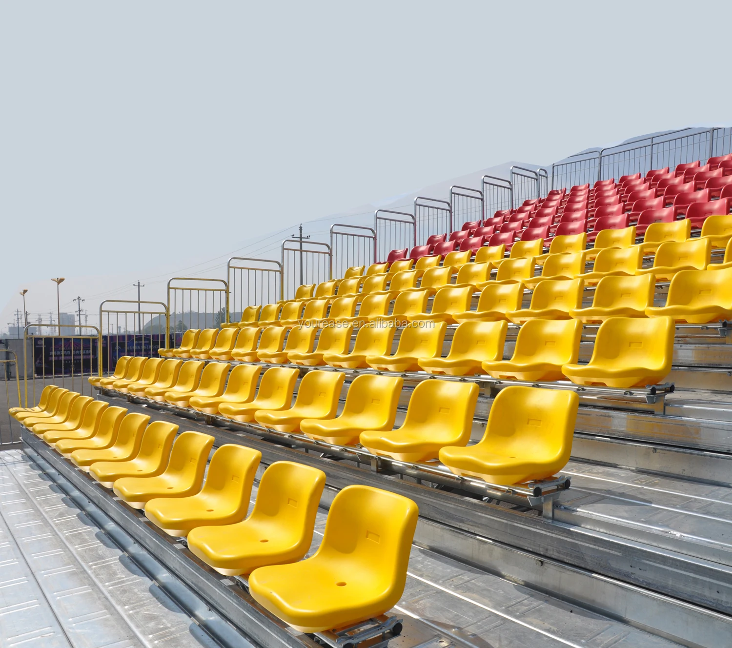 Professional metal structural outdoor bleacher grandstand