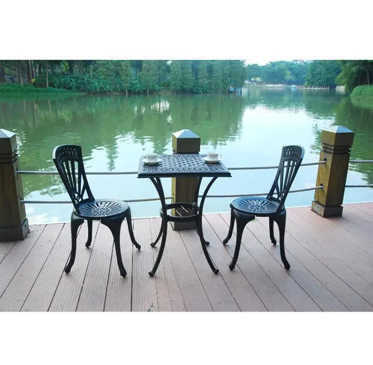 Garden Furniture Wrought AluminumTable and Chairs Cast Iron Table and Chair
