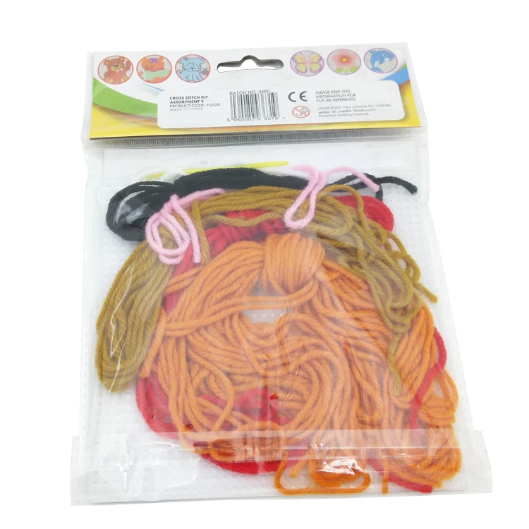Hot Sale Promotional Craft Set Children DIY Set Cross Stitch Kit