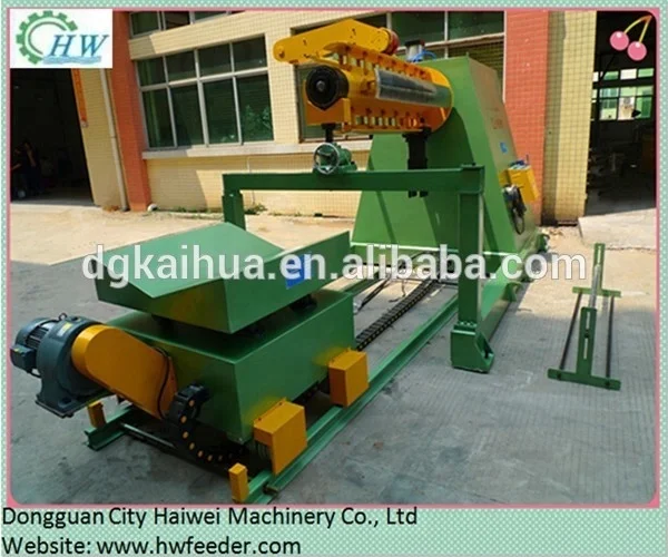 
CE certificated hydraulic uncoiler 10T made in China 