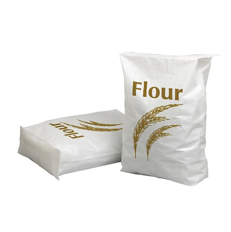 
Factory supply customized size pp woven packing flour bag 