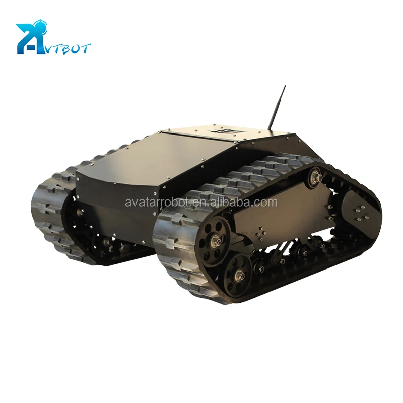 small vehicle rubber tracked vehicle robot chassis for secondary development