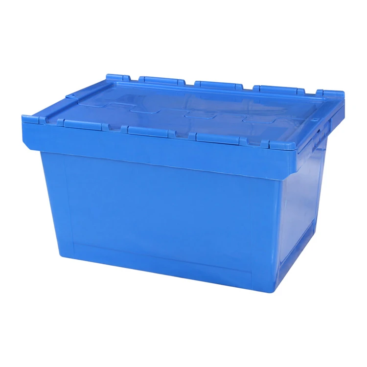 
Недорогой Штабелируемый Пластиковый подвижный ящик из полиэтилена высокой плотности для продажи 