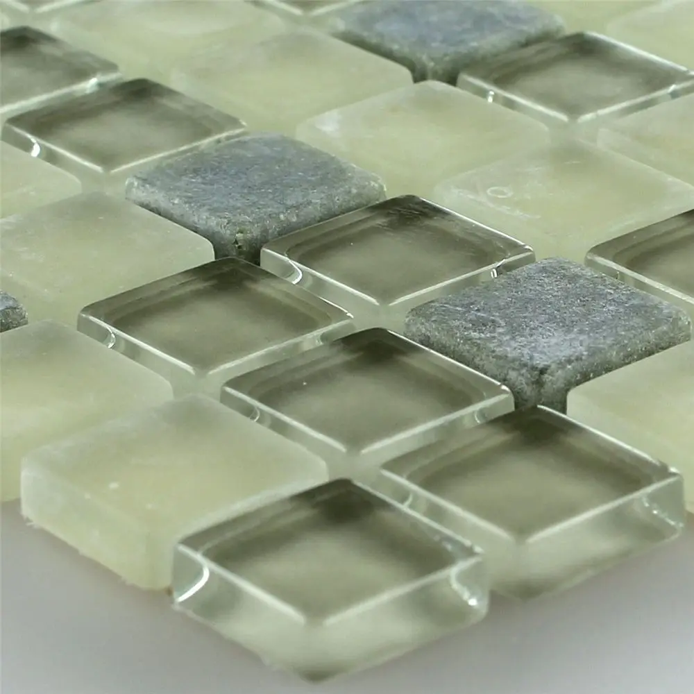 Top quality stone glass mosaic tile