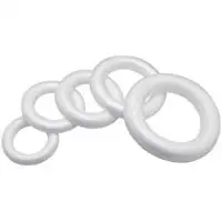 YIPAI Гладкий Полистирол Пенопласт цветочный венок кольца для украшения ремесла