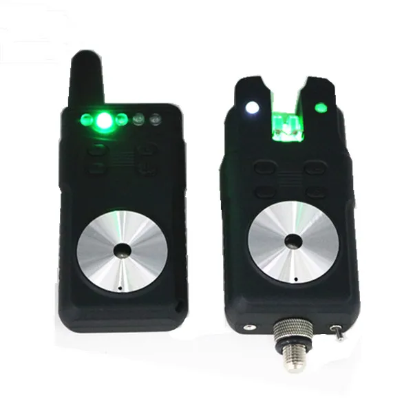 Color Roller Wheel 100% Water resistant Fishing Bite Alarm 3 Alarms and 1 Receiver