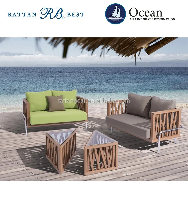 teak wood classic sofa