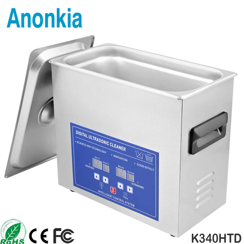 
4L Ultra Sonic Dental Cleaning Heated Ultrasonic Water Bath 