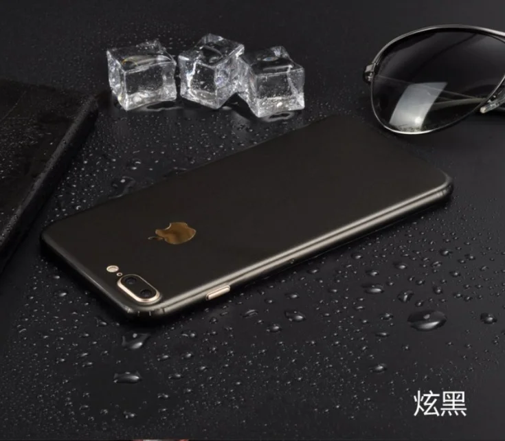 Чехол для телефона со льдом из тончайшей пленки Magic края щит полный спереди и длинное сзади обертывание защитная изоляция Стикеры iphone x 6 7 8