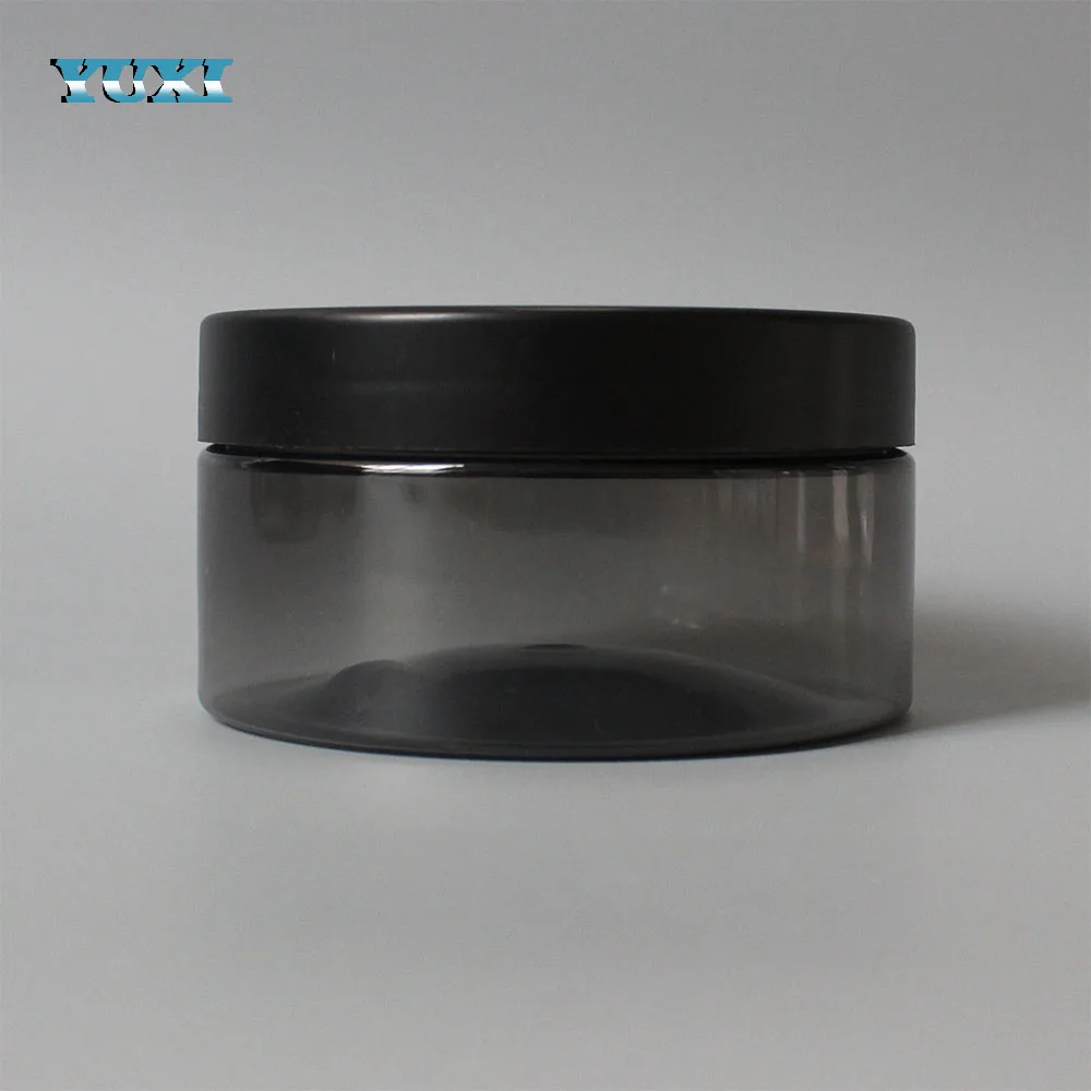 brown 200ml hard amber pet plastic jars