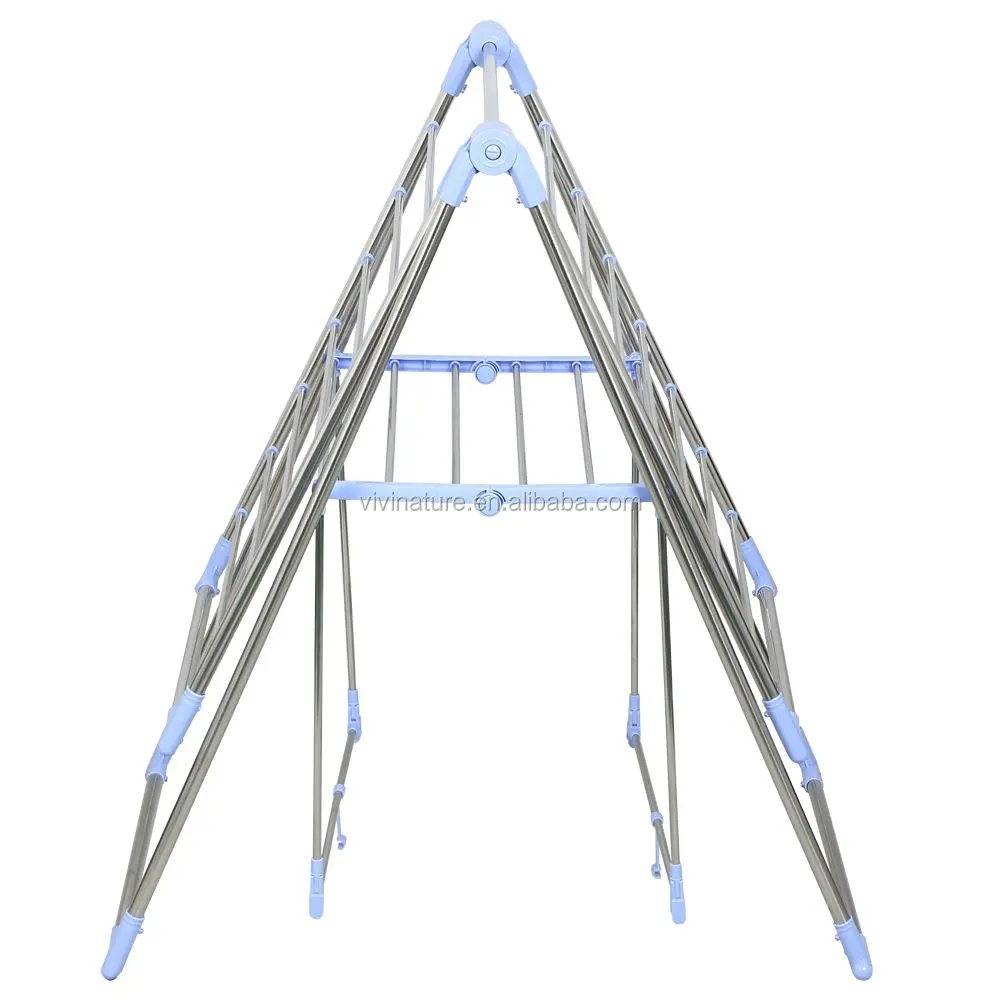 Home Sturday Adjustable Gullwing Drying Rack with Shoe Horns