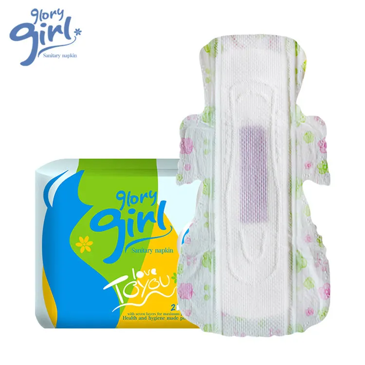 Sanitary Napkin OEM Disposable Maternity Active Oxygen Anion Breathable Female Sanitary Towels For Women