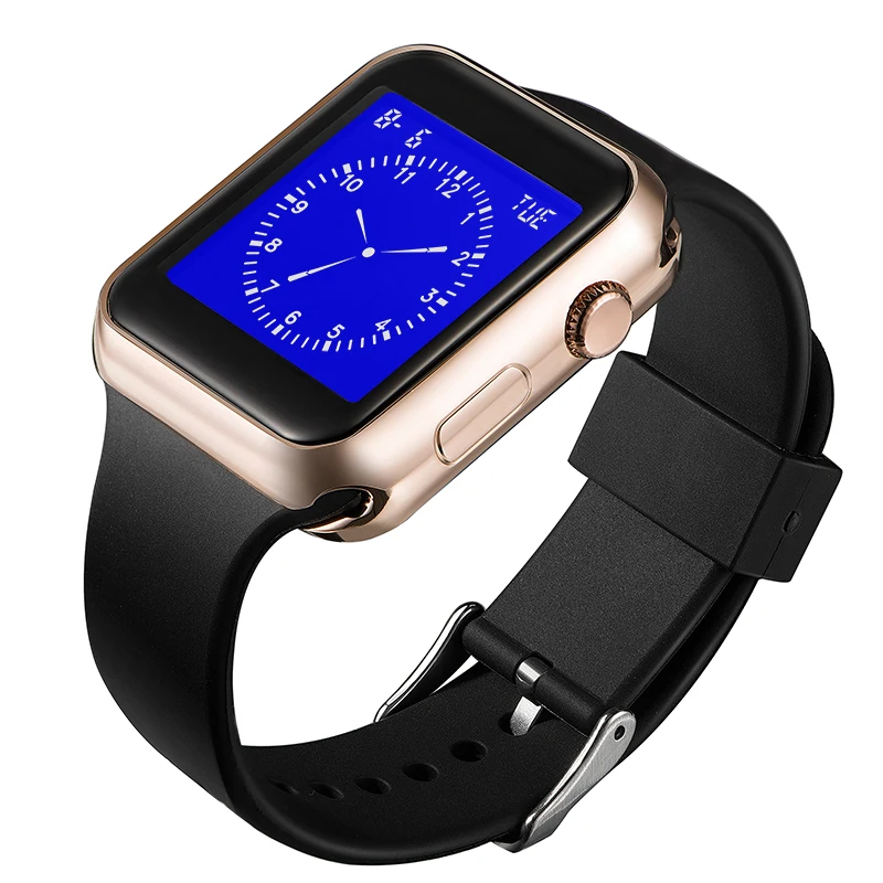 
cool lcd custom manufacturer silicone bracelet watch 