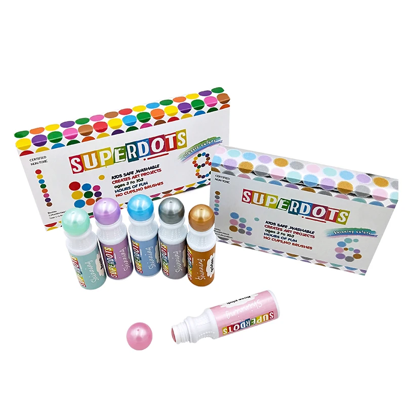 Dot маркеры комплект из 8 шт. тряпок смывающейся тушью маркер CH-2851 детская книга живописи