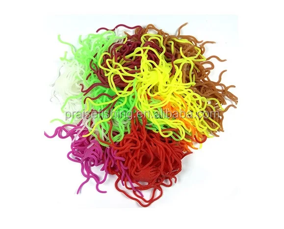 Squirmy Wormy Soft Worm Body Luremaking Fishing Products Fly Tying Materials