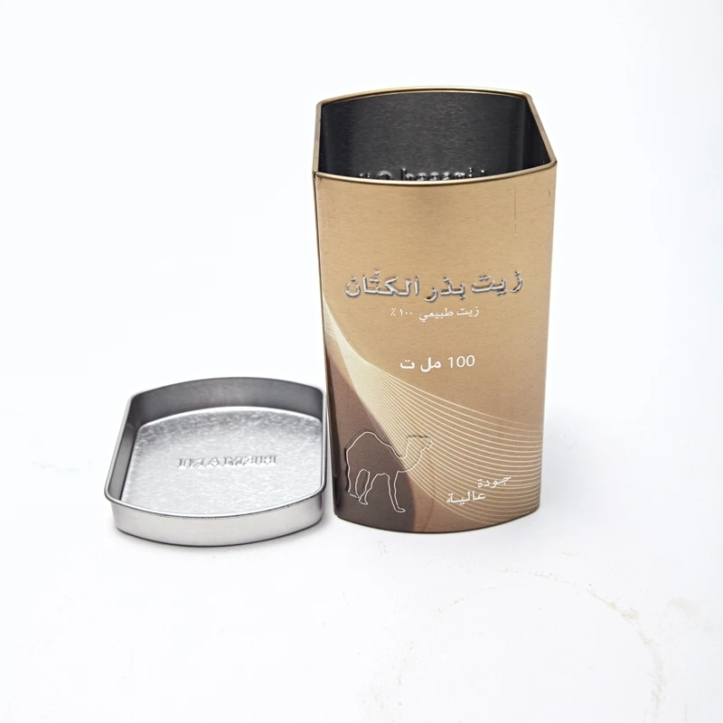 Hot Sale Custom Printed Metal Tea Tin Box Packaging
