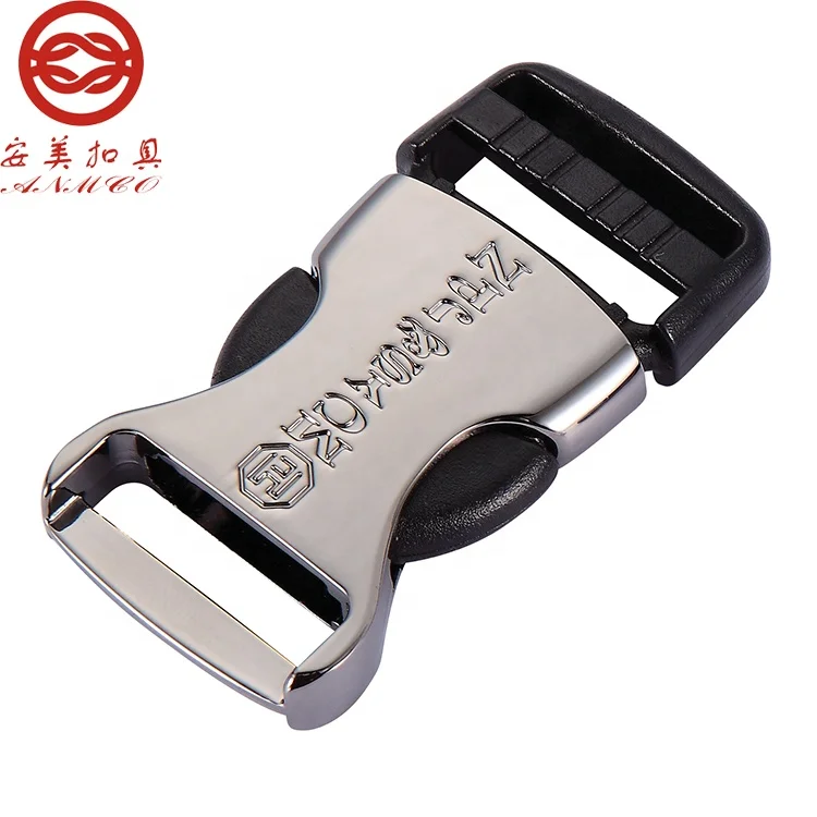 High quality metal bag hardware metal adjustable buckle for bags