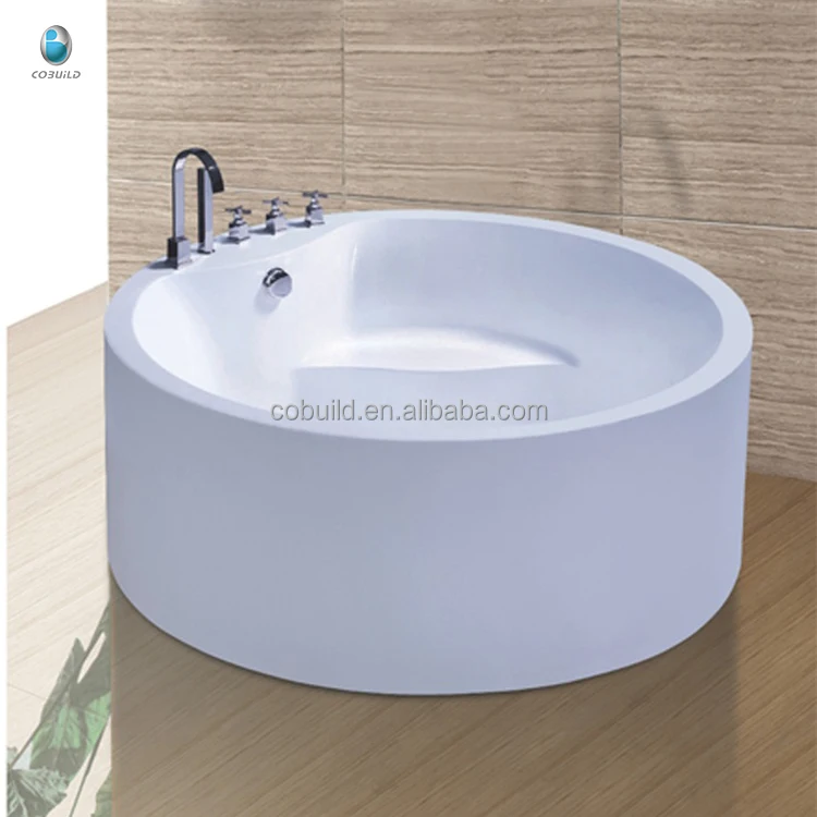 C6206B bathtub round japanese dia 1500mm massage optional Installation type-above floor