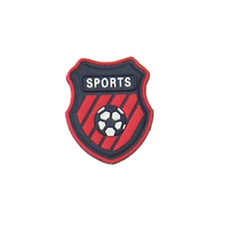 High Quality Patch Women Clothing Private Label Custom Embossed Clothing Rubber Label