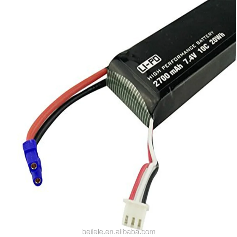 Hot 7.4v 2700mah lipo battery for Hubsan H501S H501S W H501S Pro x4 H501A H501C H501M Four-axis Hubsan aircraft Hubsan Drone Bat