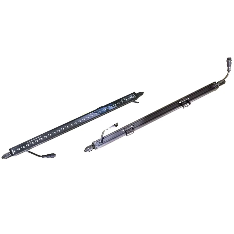 Artnet управление DMX RGB Пиксельная светодиодная полоса линейная алюминиевая IP65 наружная сценическое освещение