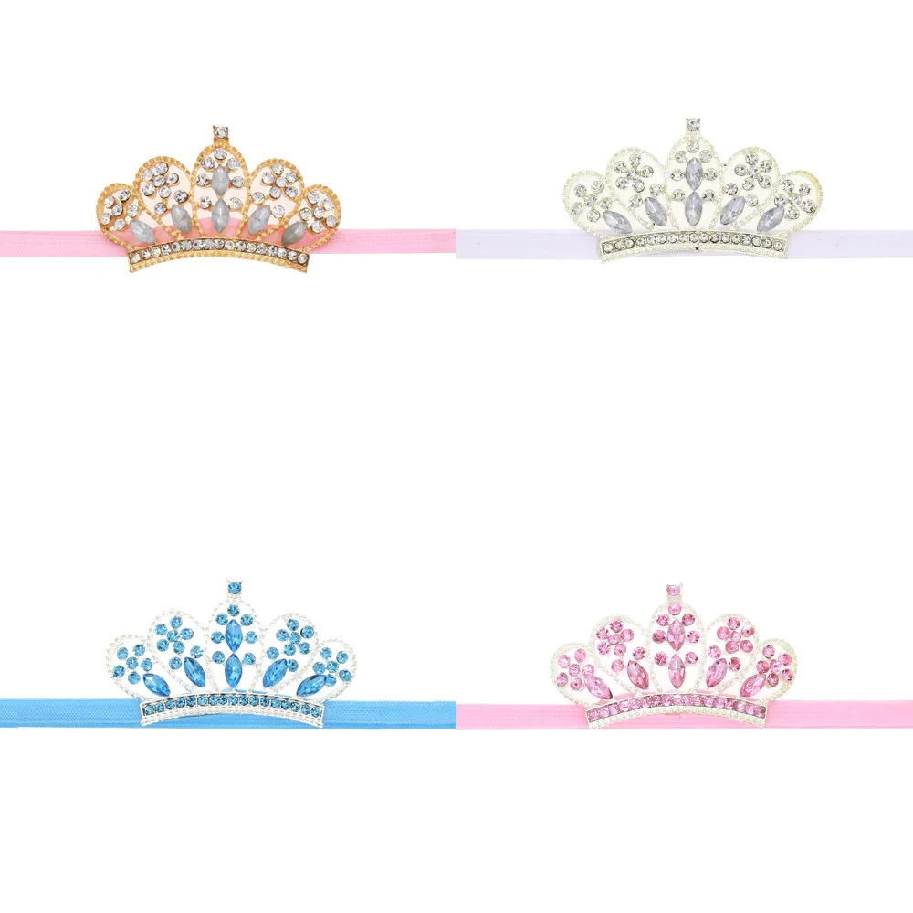 baby girl princess crown headband elastics headbands for newborns hair accessories kids hair head band ornaments turban hairband