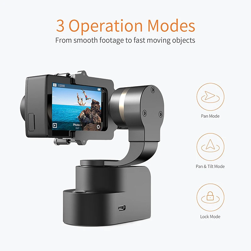 YI 3-осевой ручной Gimbal Video Стабилизатор для камеры