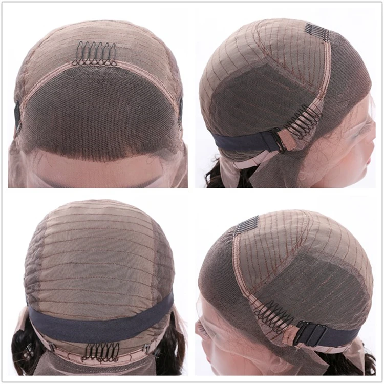 summer fashion virgin cambodian remy human hair  613 blonde color dark roots lace frontal wig