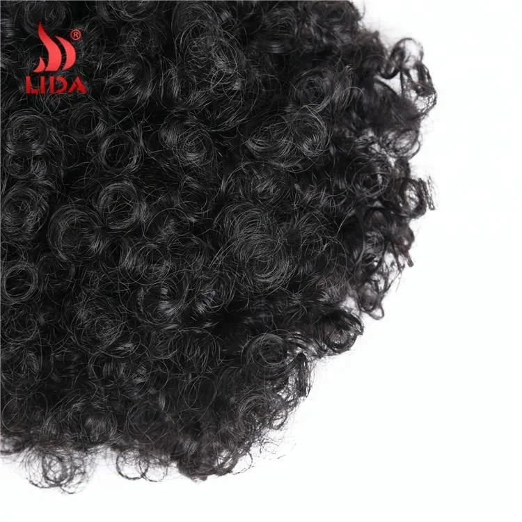 Curly Small Chignon afro Bun Hair Updo Donut Chignon Cheveux Clip In Hairpiece 9inch 2#