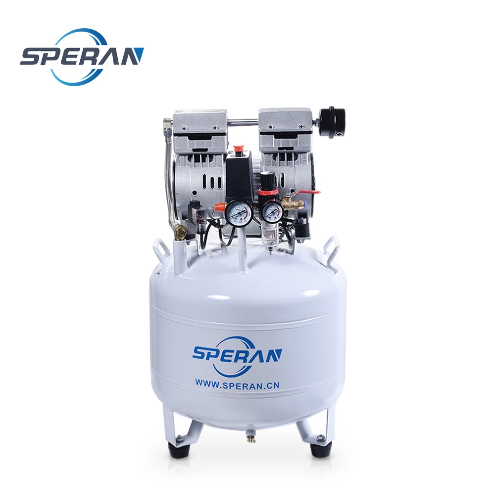 32L 38L ultra quiet oil free medical air compressor for dental chair